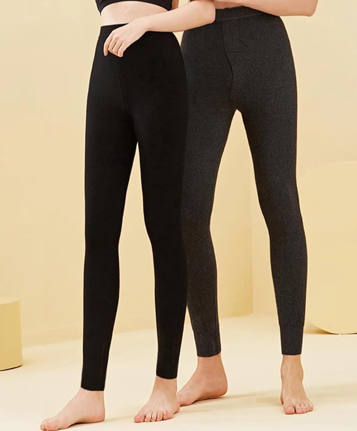 Long Johns for Women Thermal Leggings Underwear Bottoms 100% Cashmere