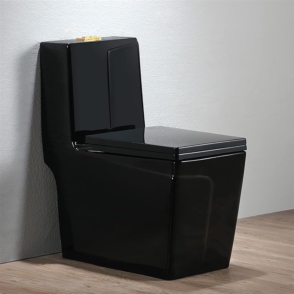 WC Intelligente Nero WC Bidet Muto Altezza Comfort WC Intelligente Monopezzo Allungato WC Super Sifonico