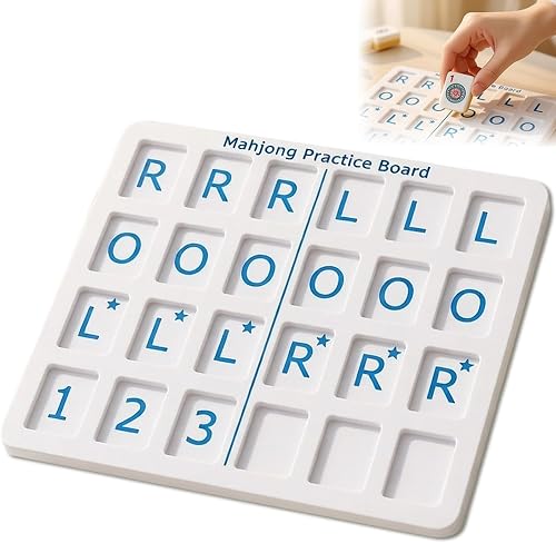 Solo Practice Mahjong Board 3D打印单人练习工具