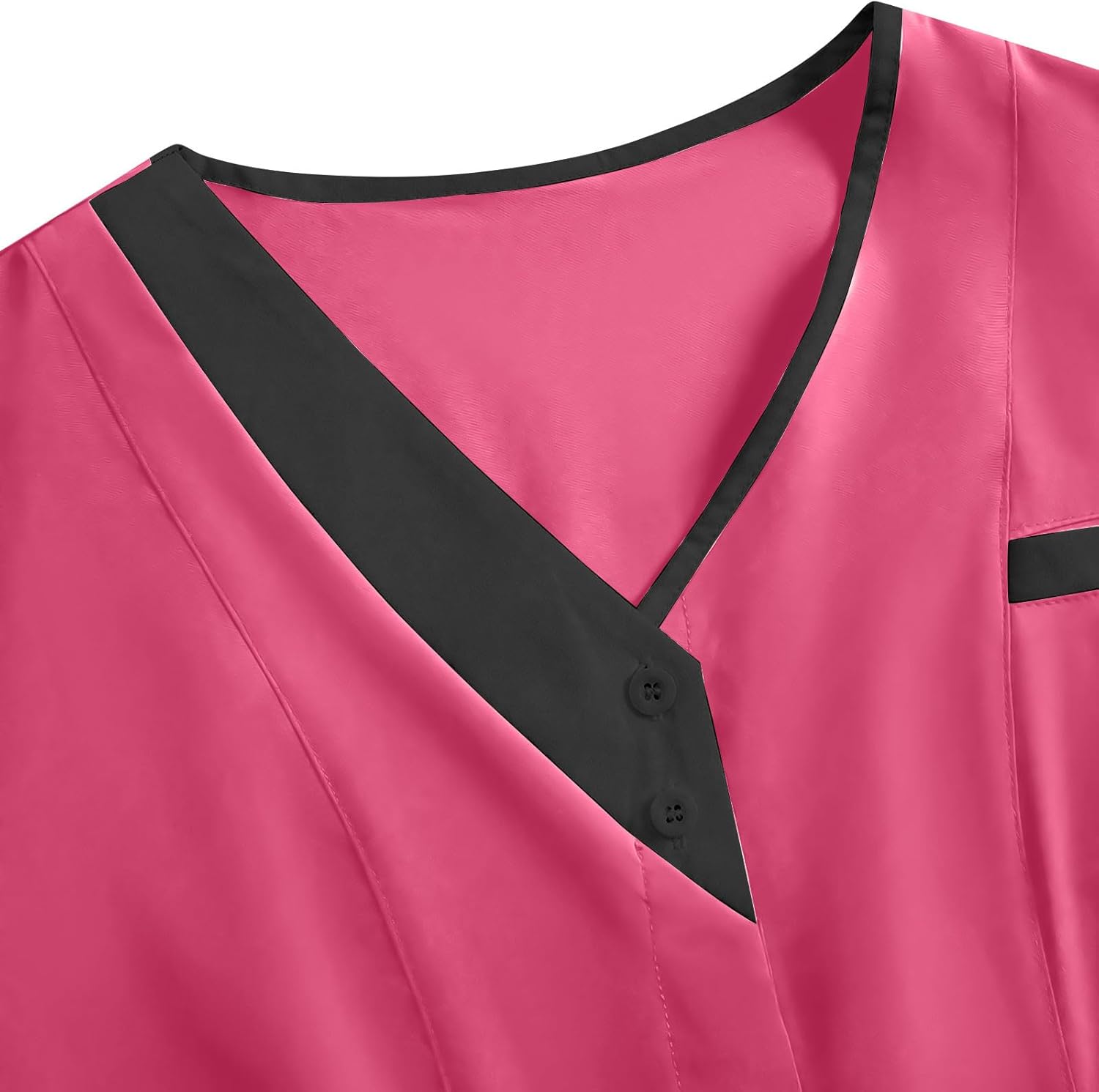 Scrubs for Women Set Stretch V Neck Scrub Top and Jogger Pants Scrub Set Nursing Uniforms Scrubs with Pockets
