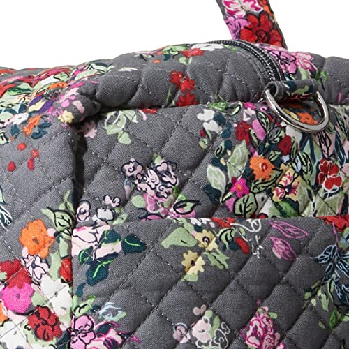 Vera Bradley Women's Large Travel Duffel Bag, Hope Blooms-Recycled Cotton, One Size