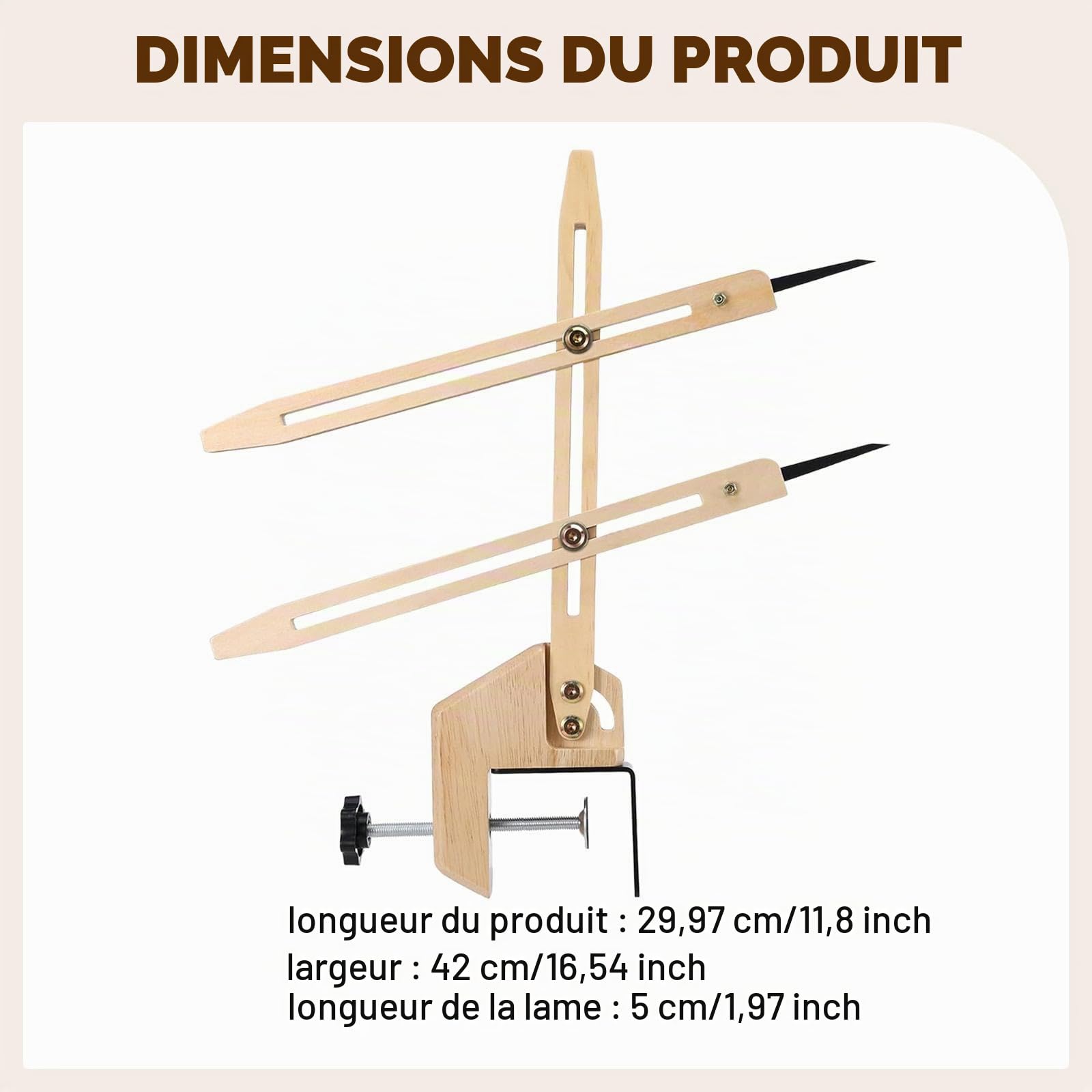 Jauge de Tournage de Poterie pour La Création de Formes Répétées, Artisanat Compact En Argile pour Débutants