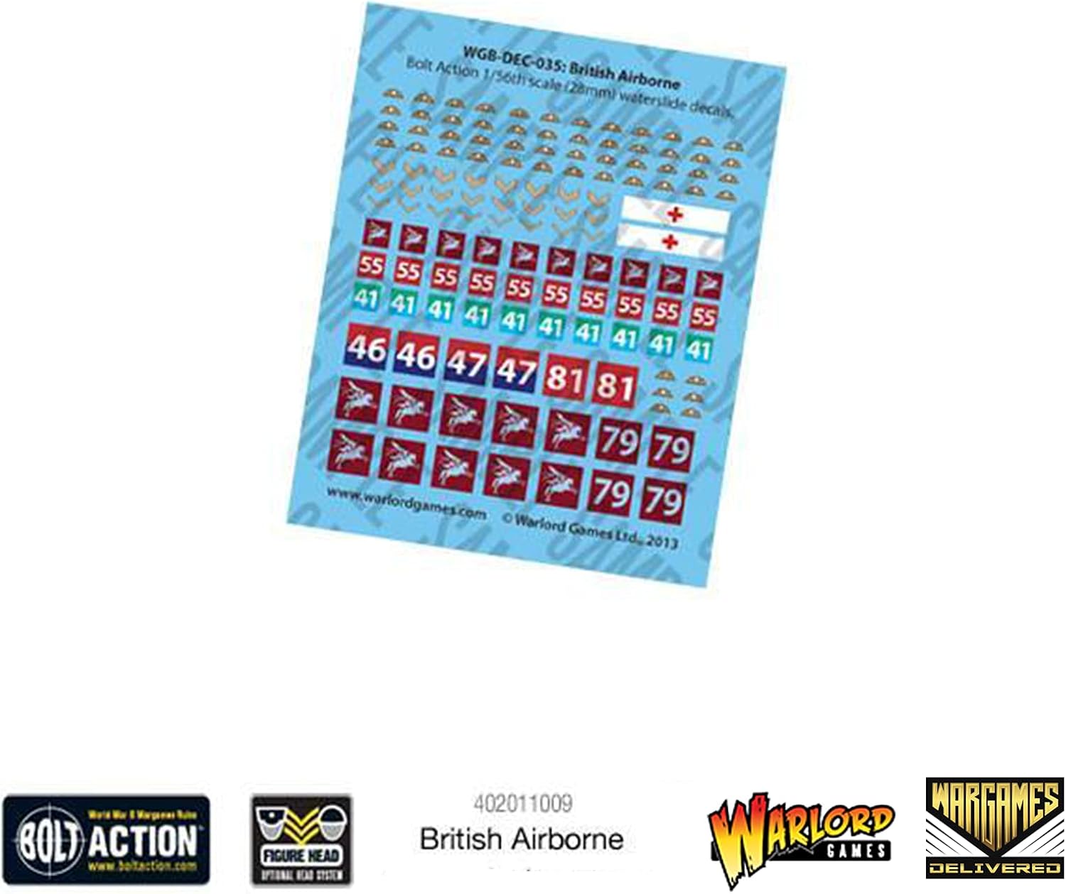Wargames Delivered - Warlord Games British Airborne WWII Allied Paratroopers