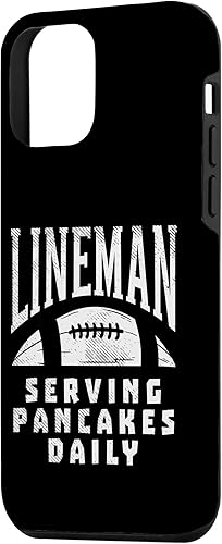 Miniatura 2 de iPhone 12 Mini Offensive Lineman Porción Pancakes Daily Football Sport Estuche de regalo