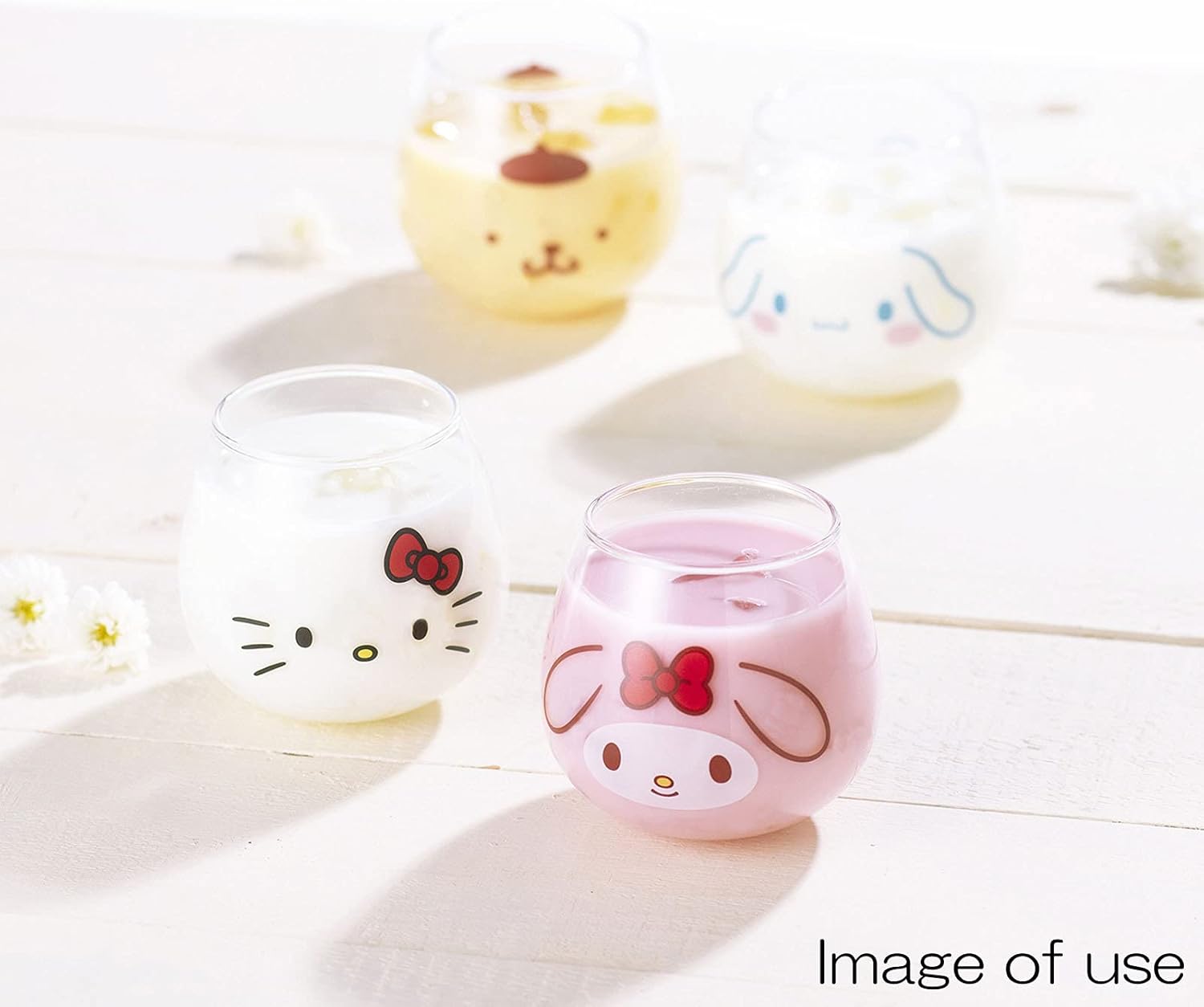 Sanrio 501131 Hello Kitty Wobble Tumbler, 11.8 fl oz (320 ml), Face - Image 4