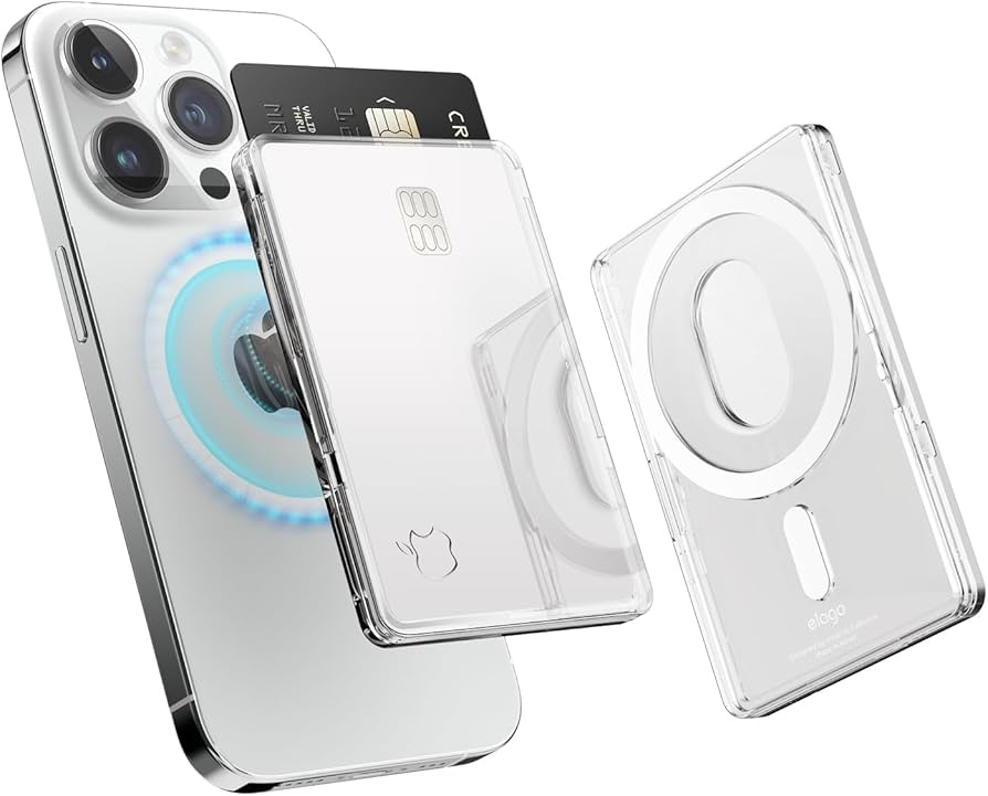 Amazon.co.jp: 【elago】 MagSafe カードケース カード 収納 ポケット