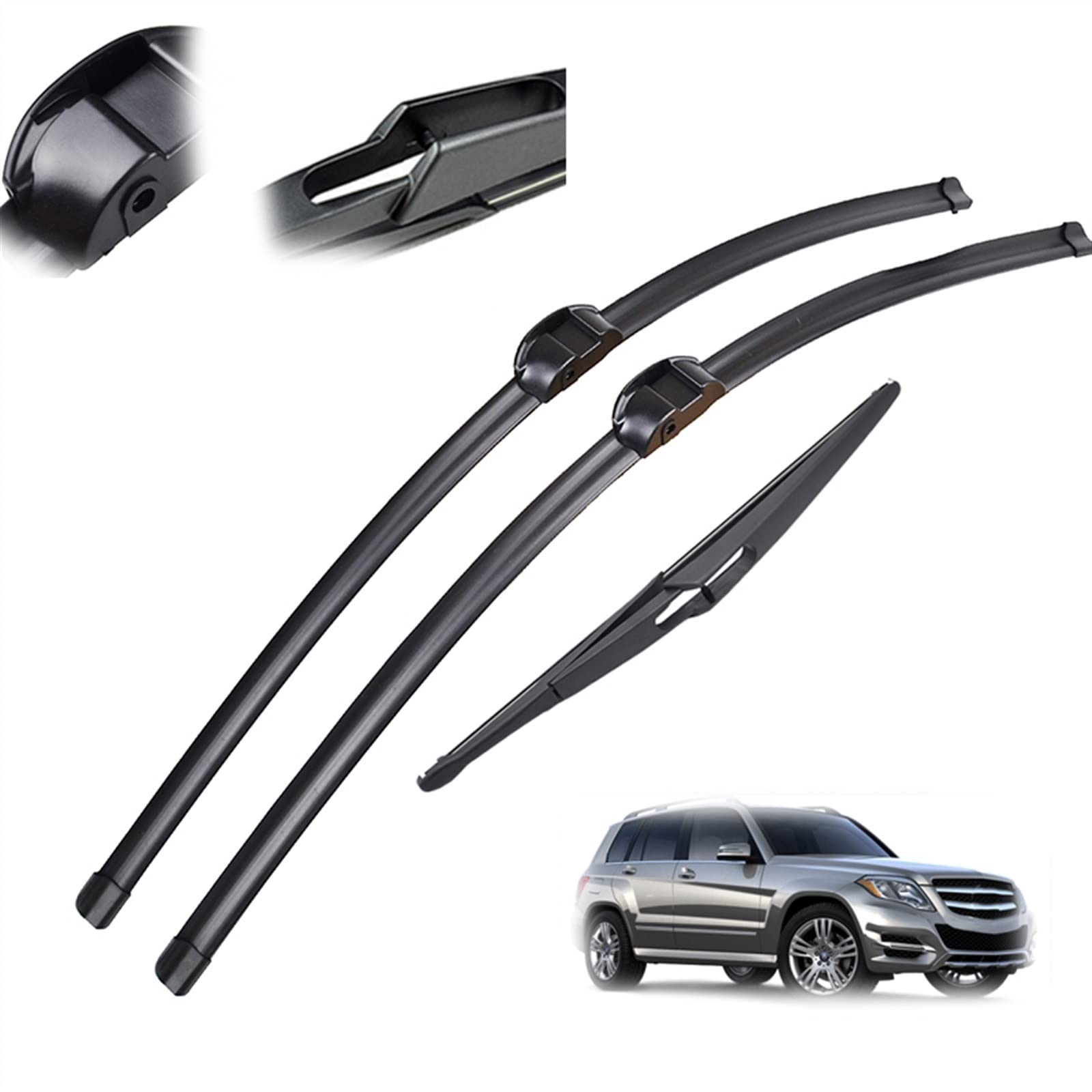 Essuie-glace Mercedes GLK X204, balai essuie-glace avant arrière 2009 2010 2011 2012 2013 CHEVVY