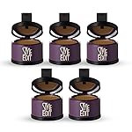 Style Edit Root Touch Up Powder (5 Pack) to Cover Up Dark Roots and Grays Between Salon Visits, Water Resistant, Non-Sticky, Compact And Mess-Free, Medium Brown Hair Color (Total of 5)