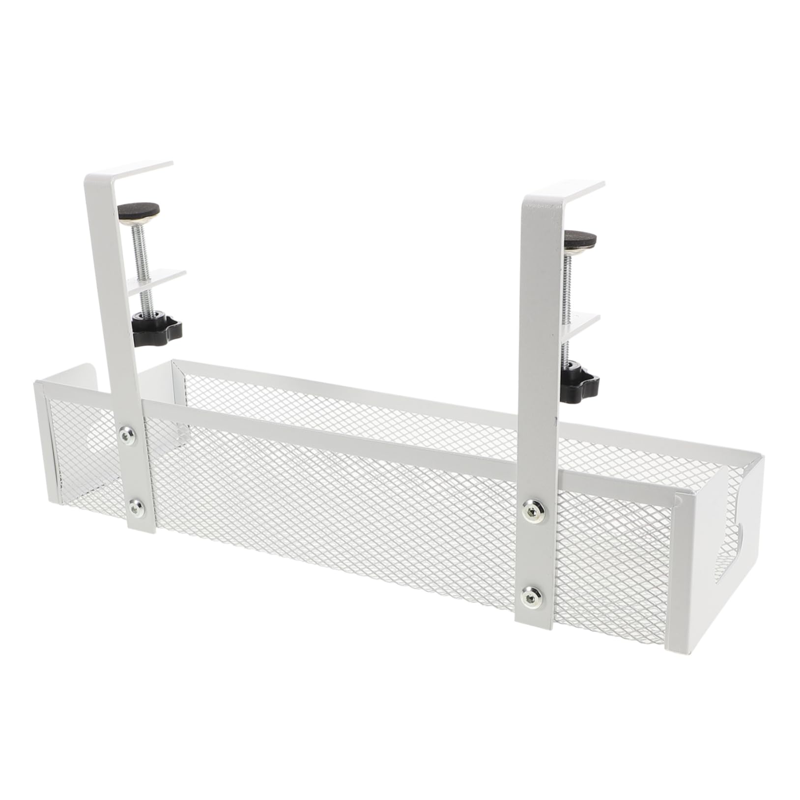 SHINEOFI Étagère de Gestion des Câbles sous Bureau Organisateur de Câbles sans Perçage pour Bureau et Maison Plateau de Rangement