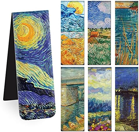 Magnetic Bookmarks 14Pcs Book Mark 8cm Page Magnetic Markers with Magnet Book Markers Page Clip for Students Teachers School Home Office Reading Supplies