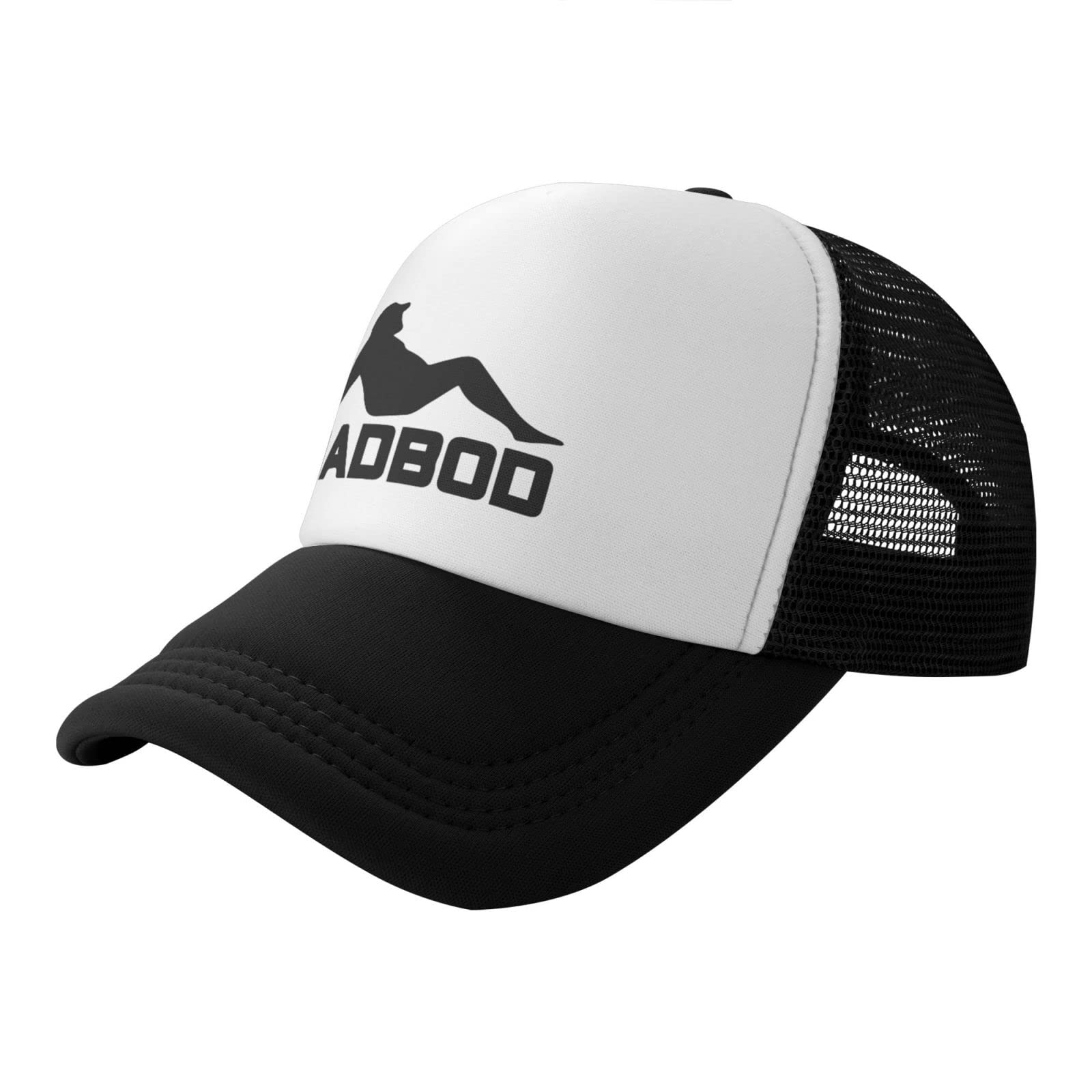 ATOurDealss Unisex Dad BOD Beer HatCap Baseball Cap Adjustable Denim Cap, Black-2, One Size
