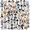My Hero Academia Chibi 50ct Vinyl Large Deluxe Stickers Variety Pack – Officially Licensed Anime Collection – Laptop, Water Bottle, Scrapbooking, Tablet, Indoor/Outdoor