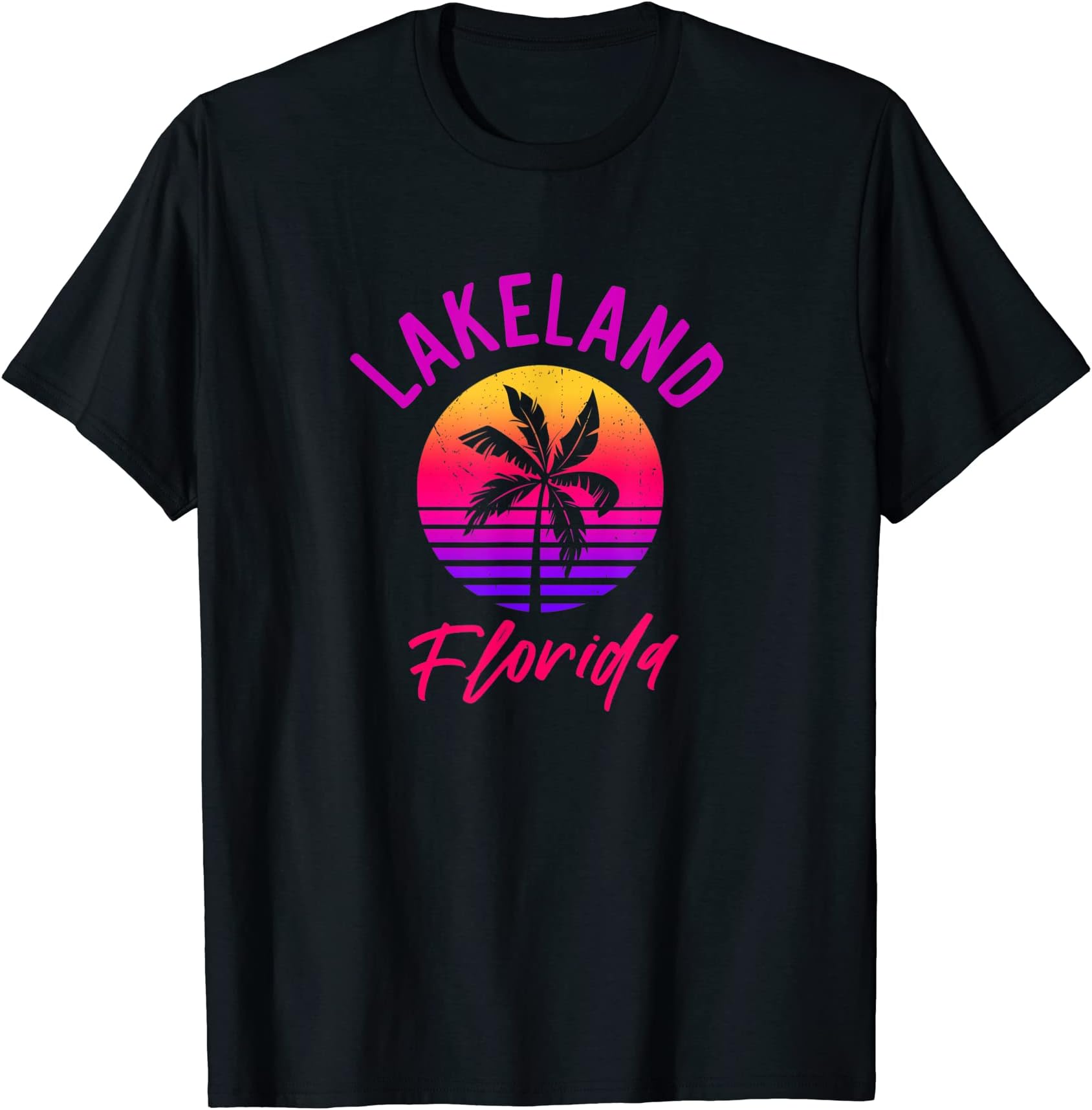 Lakeland Florida / Cool Retro Vintage Sun of Lakeland FL T-Shirt