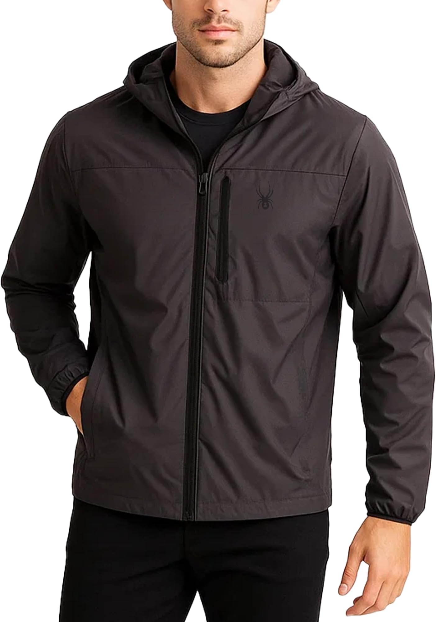 Men M Spyderlite Jacket Fleece