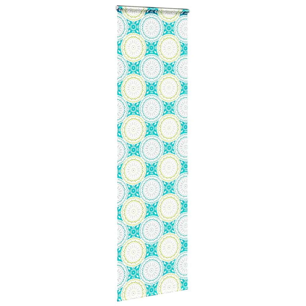 Cortina de ducha enrollable con casete de 70 x 240 cm, ancho de la tela 66 cm, material PEVA impermeable, con conector de cadena, ahorra espacio, opaco, ideal para baño, fácil de limpiar