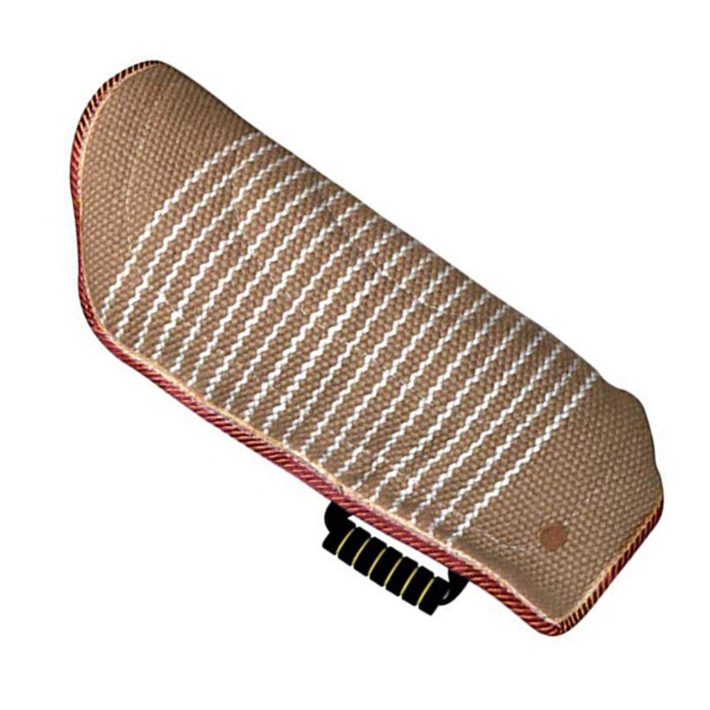 Funda gruesa para perros con asa, protector de brazo de entrenamiento para perros medianos y grandes, entrenamiento al aire libre