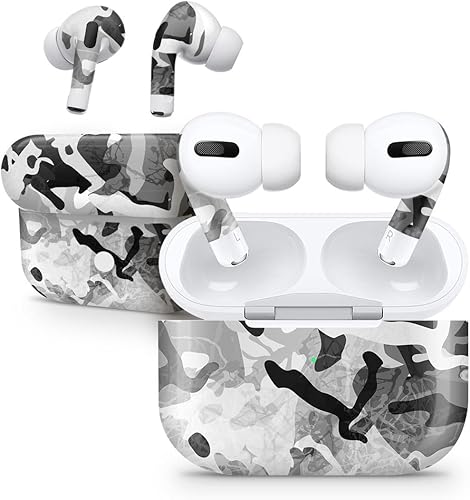 Miniatura 12 de DesignSkinz - Compatible con AirPods Pro 2 - Calcomanía protectora de vinilo resistente a los arañazos - Lindo astronauta de dibujos animados en el