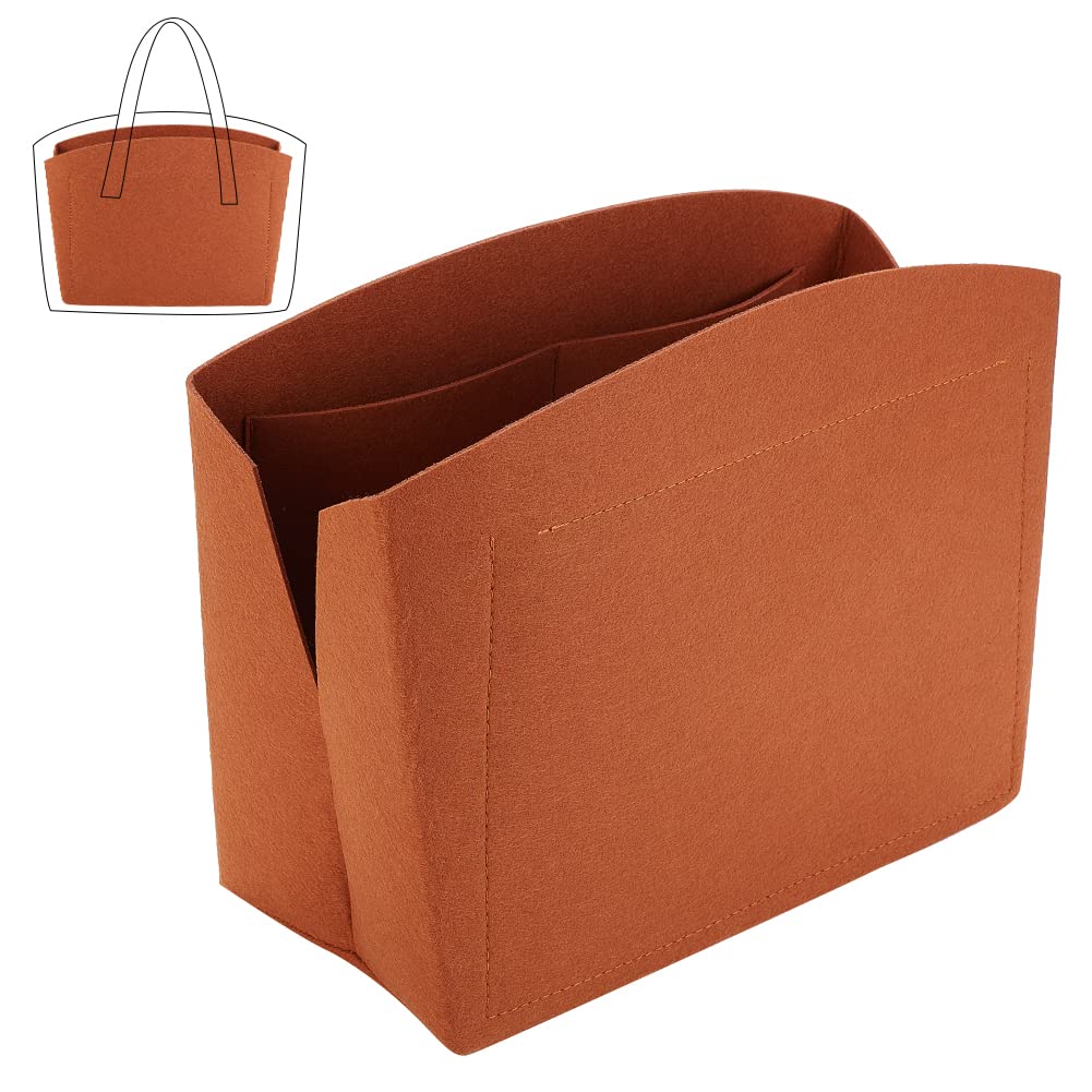 Organiseur de sac en feutre marron PH PandaHall 30x13x23 cm pour sac fourre-tout