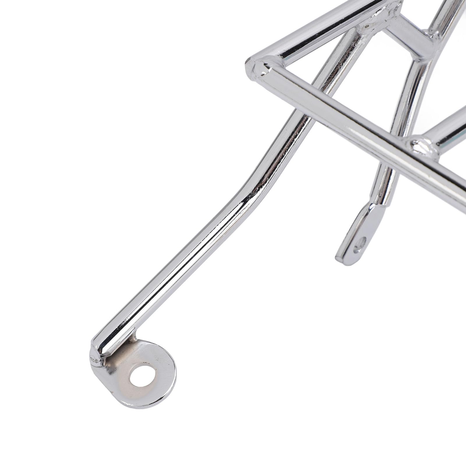 Akozon Estante de Soporte de Carga a Prueba de Herrumbre con Superficie de Pulido de Acero Inoxidable para Motocicletas CT70 ST70 ST50 Z50