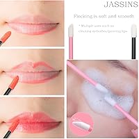 Vista 7 de Kit de herramientas de maquillaje desechables de 300 piezas, cepillo para cejas/cepillo de rímel, aplicadores de labios/aplicadores de sombra