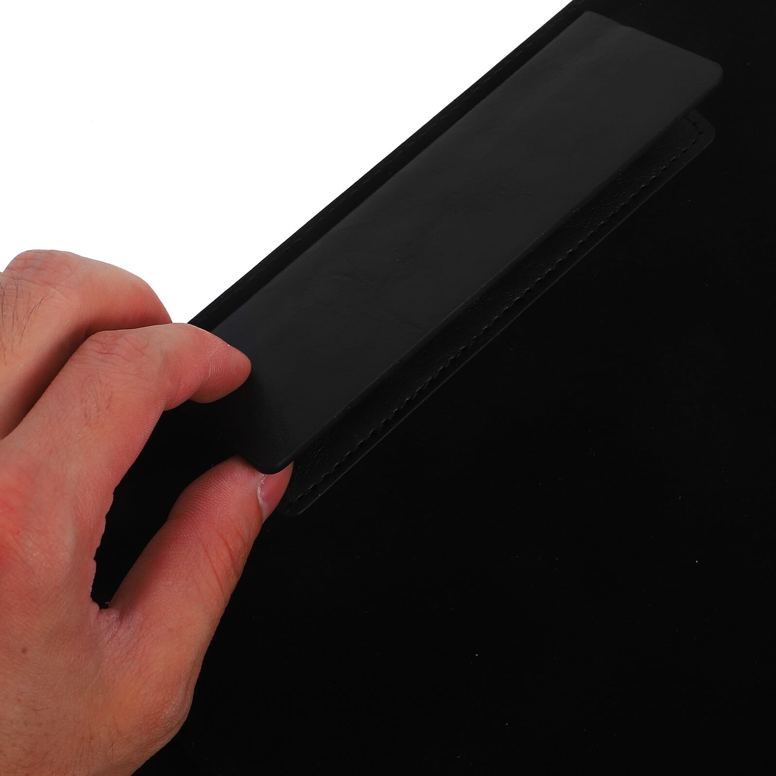 5 Piezas Carpeta Magnética A4 de Piel PU Negra para Oficina, Organizador de Documentos Multifuncional para Negocios, Portafolio Profesional para Reuniones y Firmas, 1 Unidad