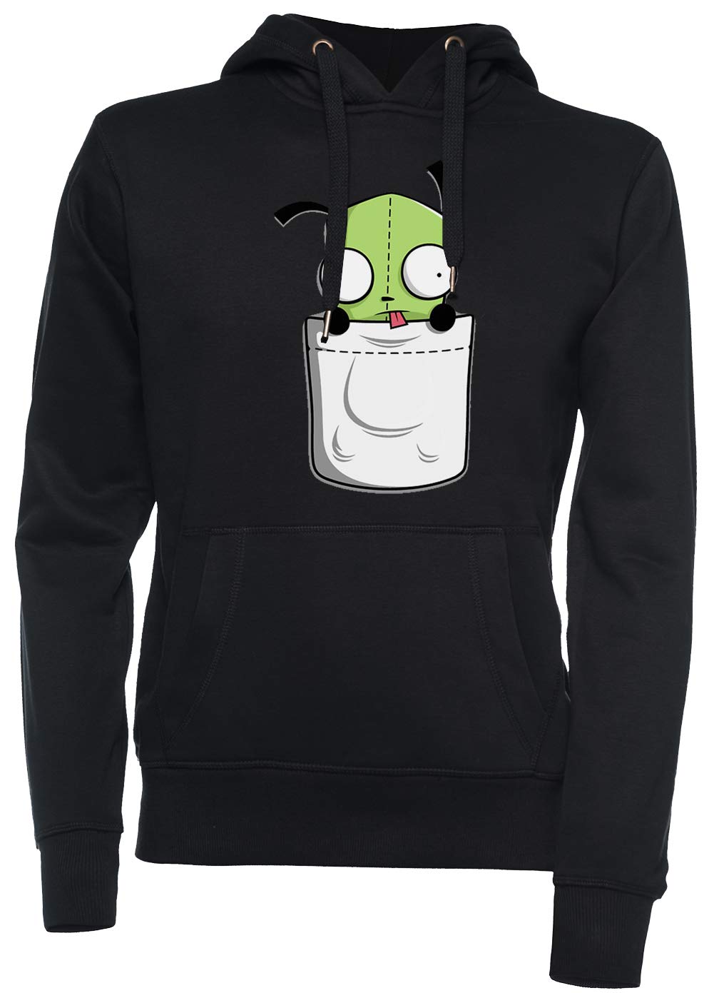 Pocket części zamienne bluza z kapturem czarna