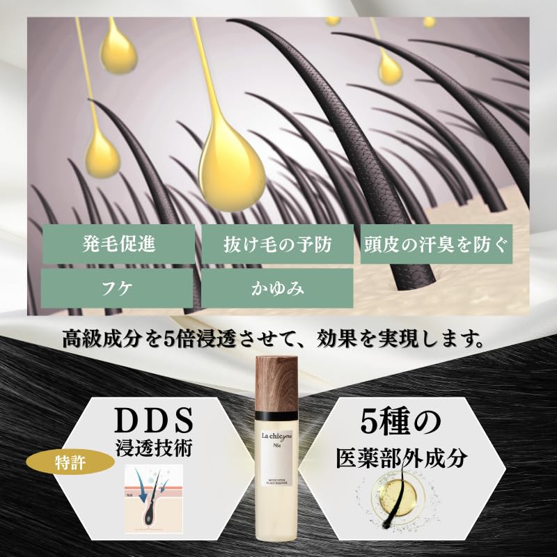 Amazon | La chicyou No1. MEDICATED SCALP ESSENCE/ラシックユーNo.1