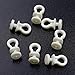 Luomorgo 50 Pcs Plastic Rollerbolt Window Curtain Glider Track Carrier Slide Wheels Rollers
