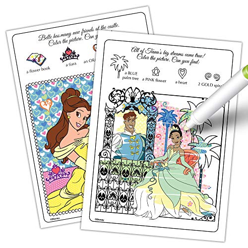 Image of D Princess Imagine Ink Magic Ink Coloring Book