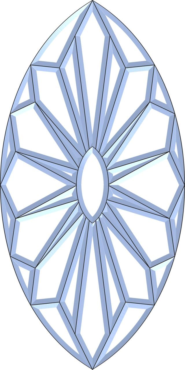 Dazzling Entryway Bevel Cluster