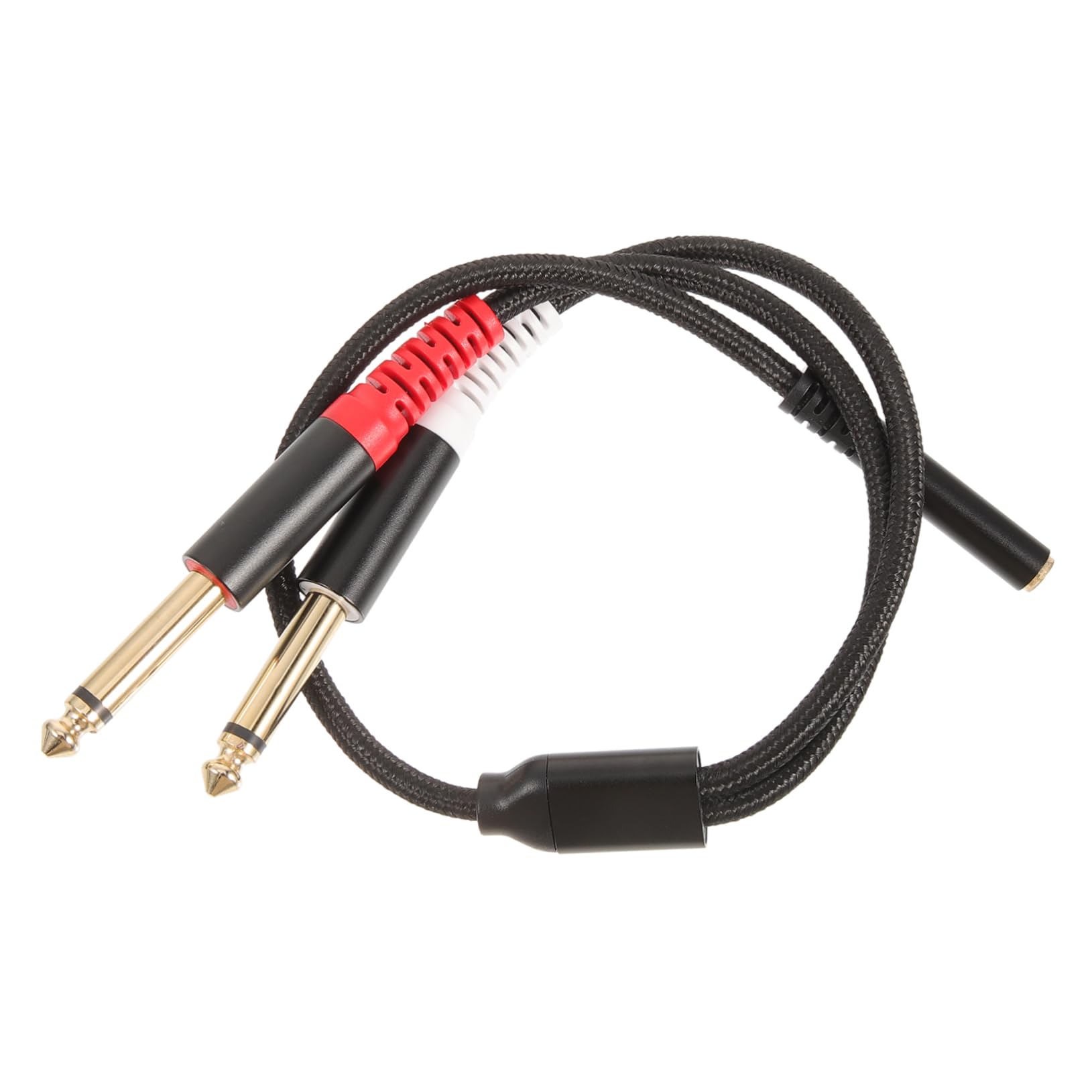 OSALADI 5stücke Audio Adapter Dualer Klinkenstecker Splitter Für Stereo Und Mono-anwendungen Für Kopfhörer Lautsprecher Und Instrumente