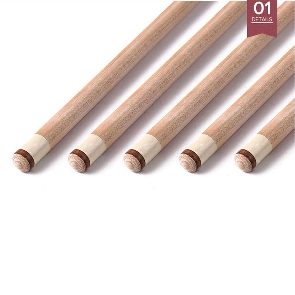 YRU 3/4 Stecca da Biliardo, Fatto a Mano 147cm Acero Punte de 10mm/11.5mm/12.75mm Snooker Stecca con Accessori Estensione Caso Duro per Scegliere