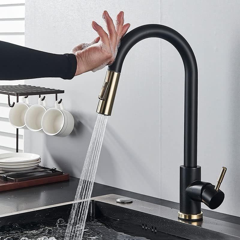 Robinet tactile de cuisine intelligent pour cuisiner confortablement sans taches