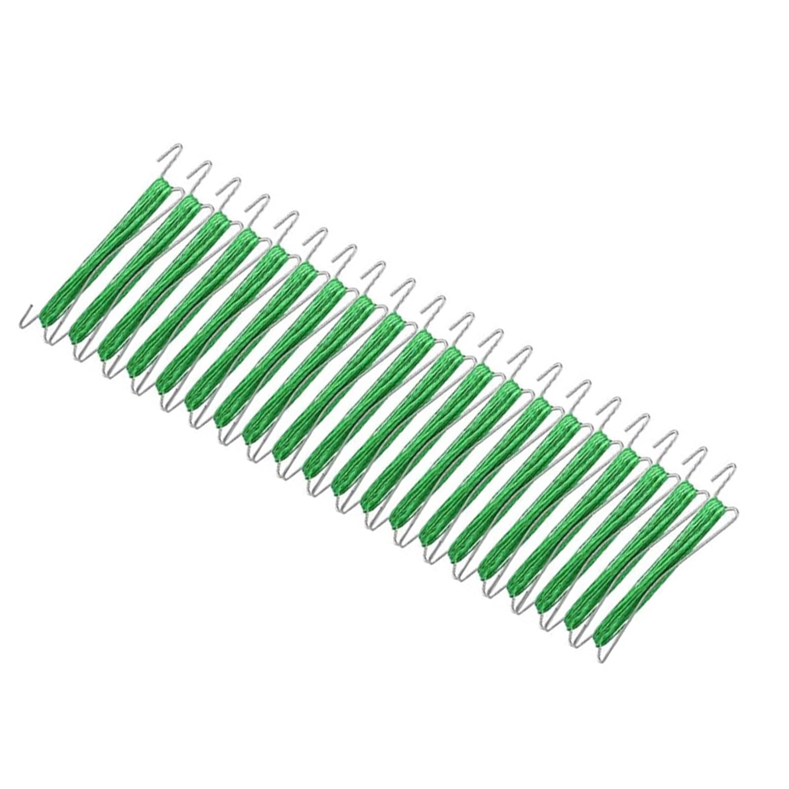 Set di 40 clip per piante di pomodoro in metallo ganci da giardino corda per vite crescita verticale arrampicata uso ganci per rampicanti verdure