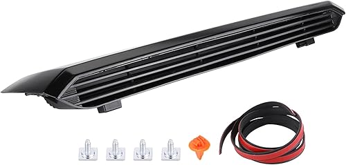 Miniatura 5 de ikasus 76181-04900 Conducto de aire de admisión de capó superior delantero compatible con Toyo-ta Taco*ma Hood Scoop Bulge Trim Reemplaza 7618104900