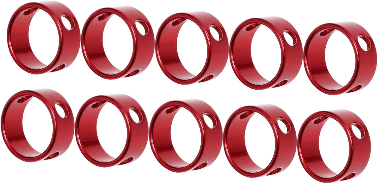 10Pcs Wind Rope Buckles for Outdoor Camping Tent Cord Fasteners for Tents Sleeping Bags Backpacks Easy to Use Secure Locking Design