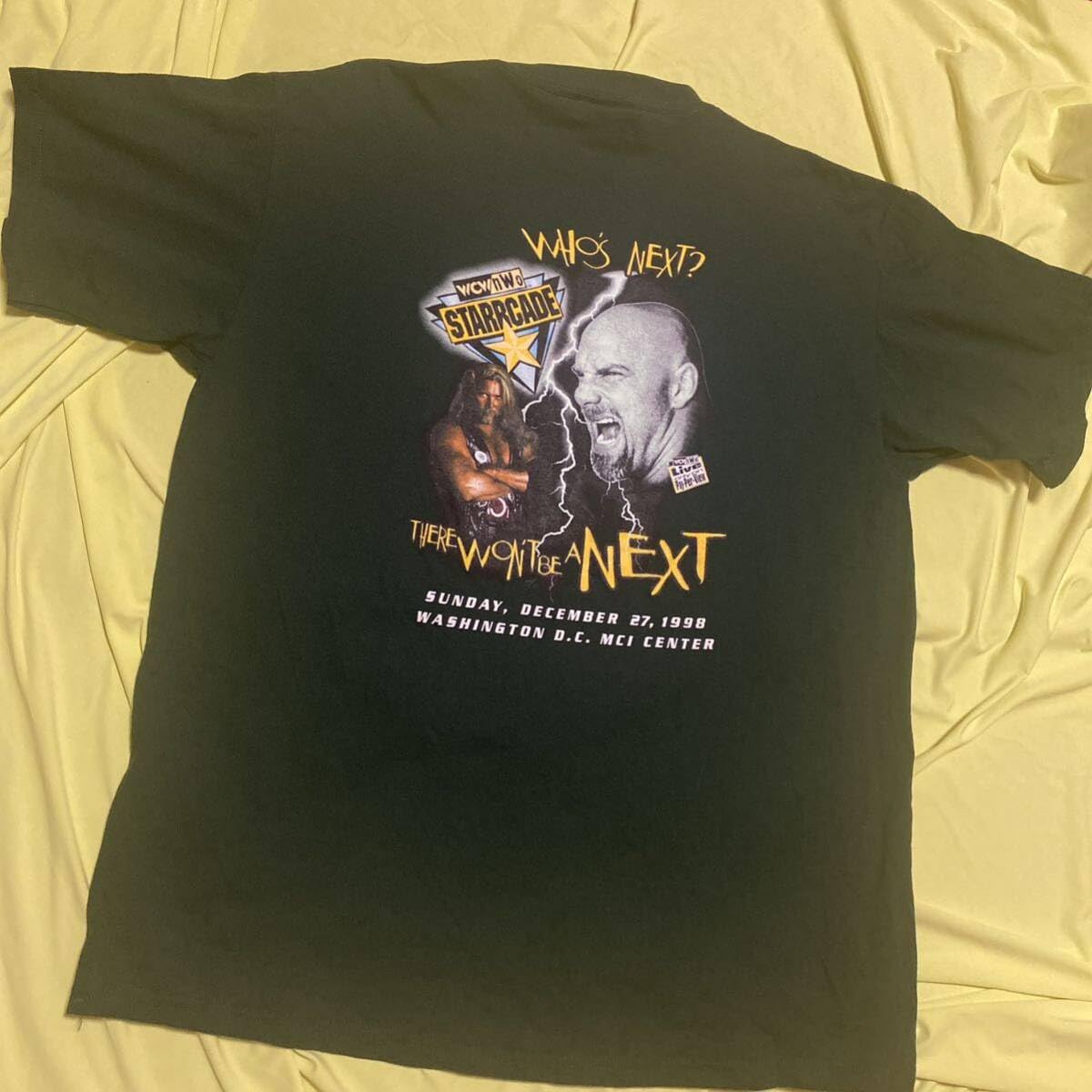 Amazon.co.jp: 90s ヴィンテージ WCW プロレス Tシャツ ゴールドバーグ 