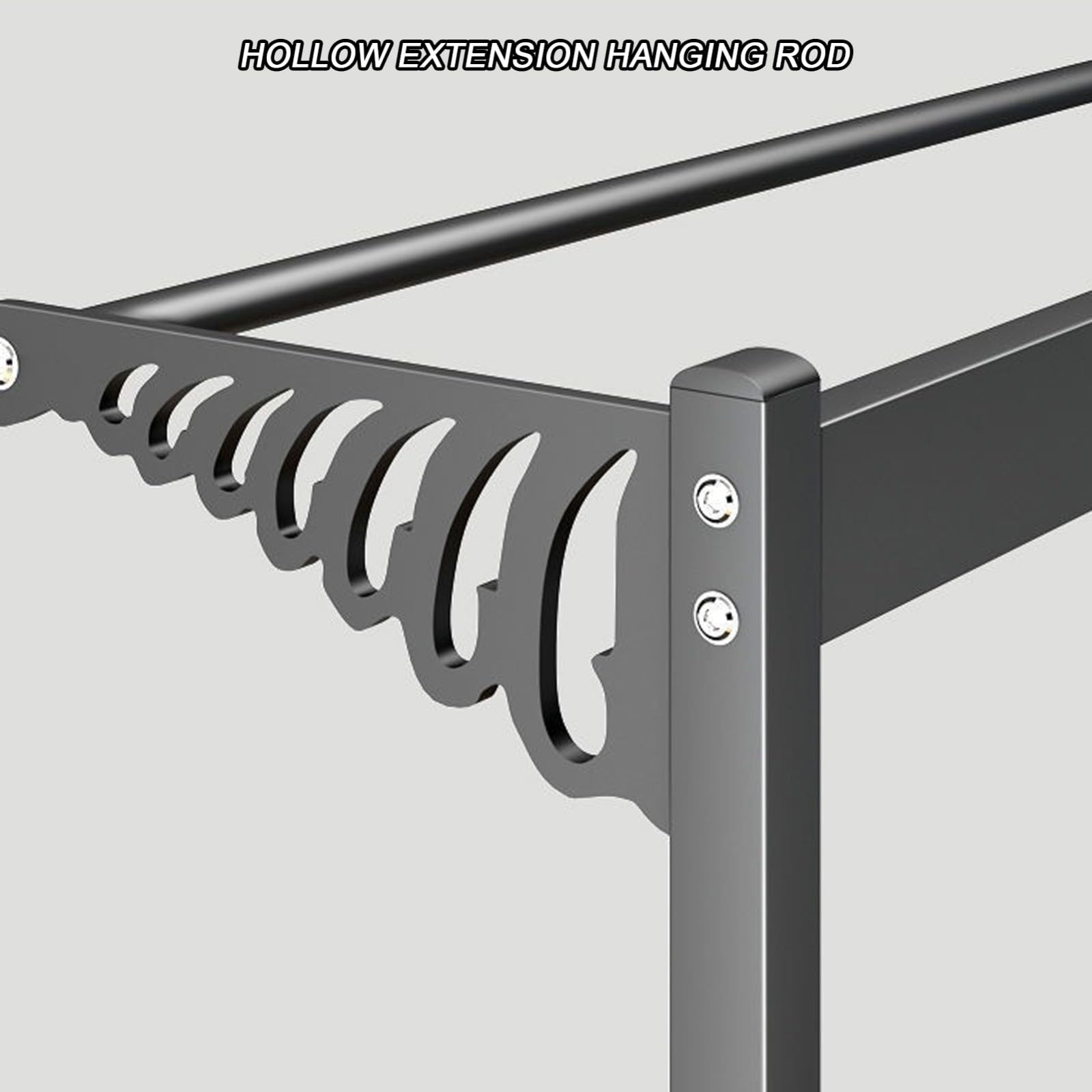 Perchero, Zapatero y Banco con Ganchos Perchero de Entrada de Metal Perchero Grande Perchero para Dormitorio Sala de estar C,60 * 33 * 170CM