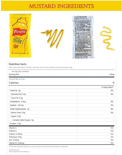 Miniatura 4 de CMC Products - 75 salsa de tomate francesa y 75 mostaza francesa - con clip para bolsa CMC Products (juego de 150 piezas, ketchupmostaza)