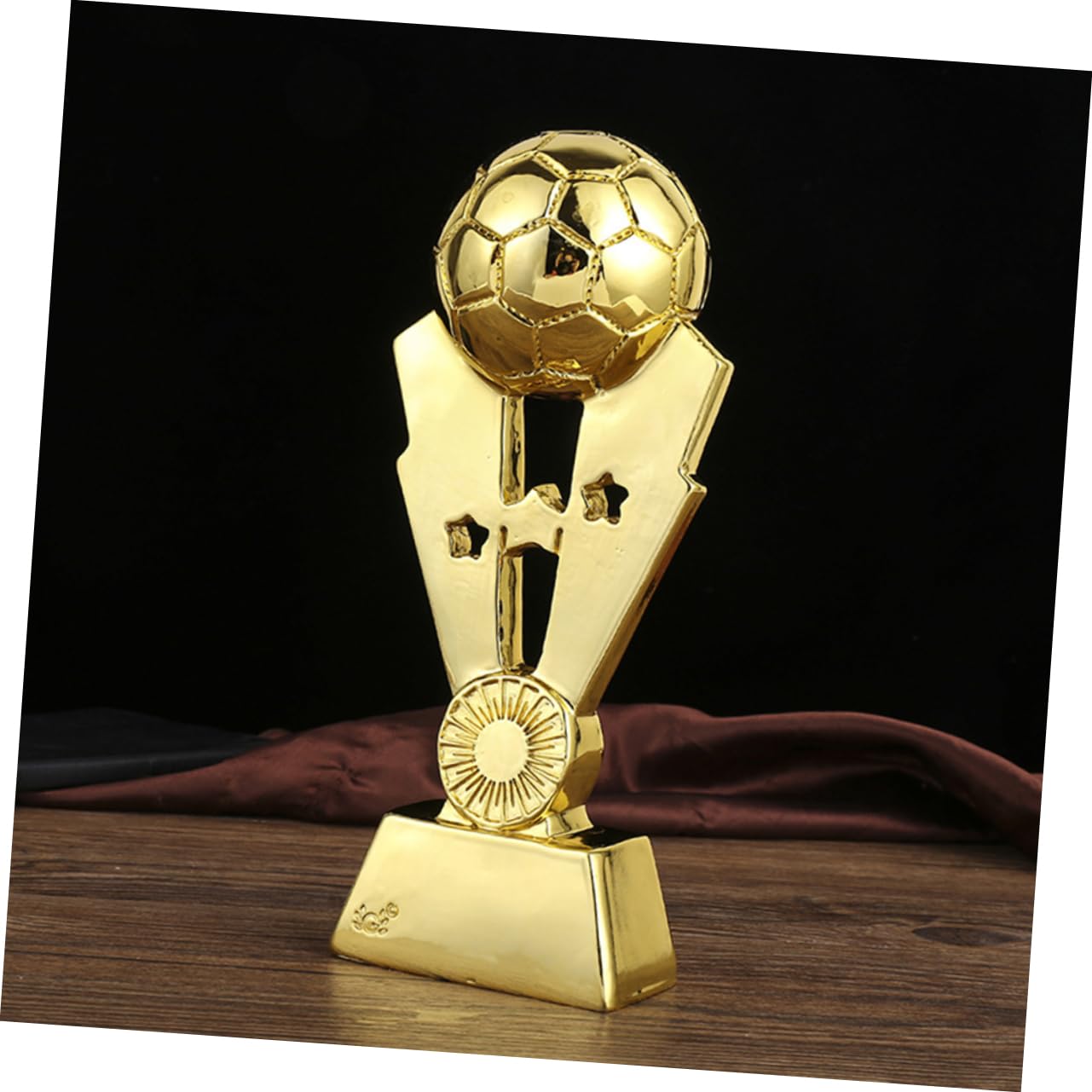 GALPADA Coppa Calcio Campione in Resina Placcata Oro per Squadre | Festa Scuola Decor, Premi per Giochi Calcio, Uso Duraturo e Finitura Lucida
