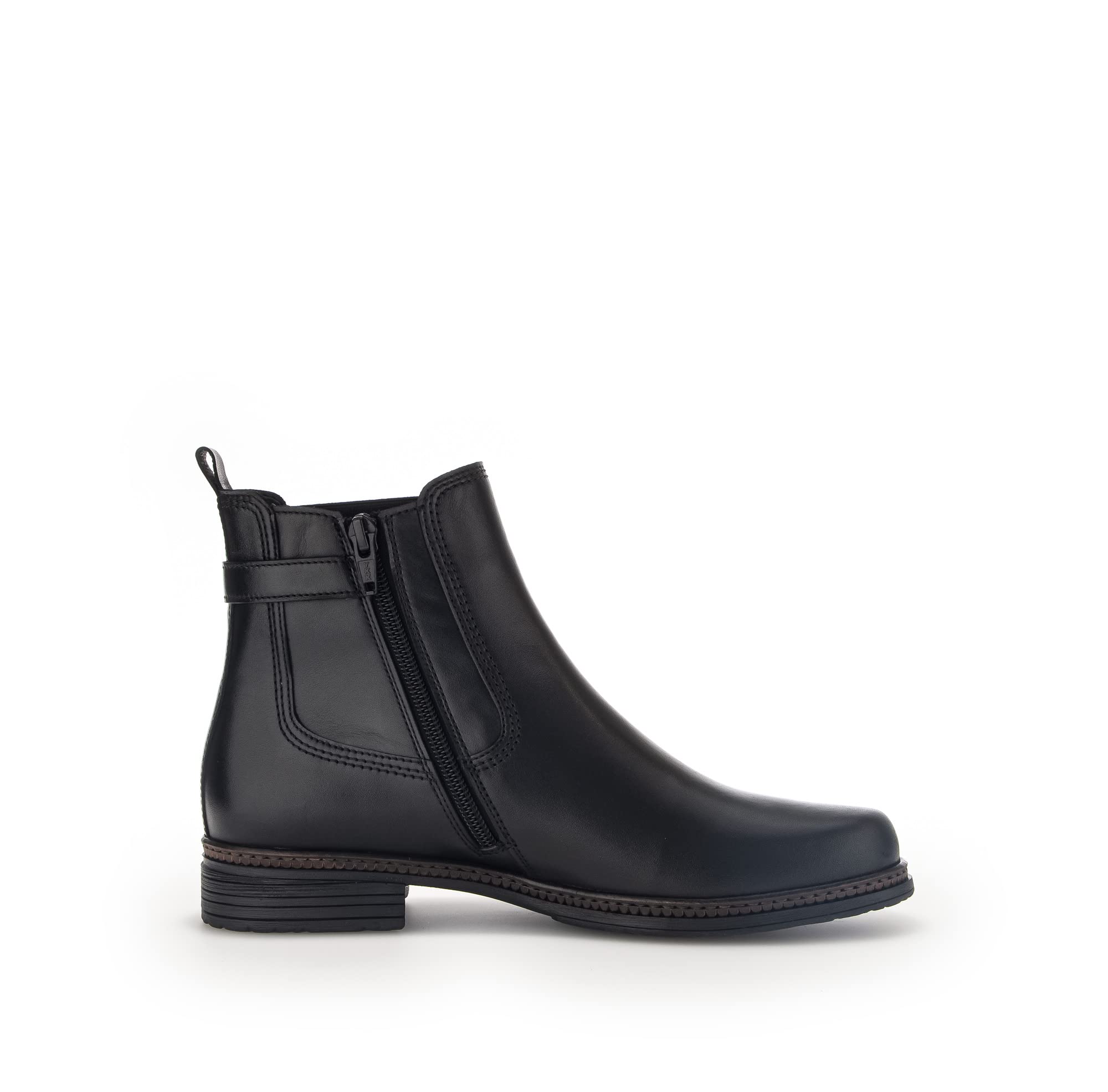 Gabor Damen Chelsea Boots 34.670 Stiefeletten, Frauen Stiefel Wechselfußbett Best Fitting Rauleder Blockabsatz 3 cm Halbschaft Normale Weite F Reißverschluss