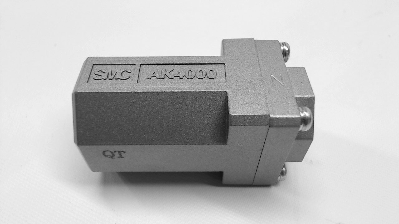 SMC AK4000-N04 1-WAY FLOW, PNEUMATIC CHECK VALVE, NONE OPERATION, 1.5MPA PROOF PRESS., 2 PORTS, 0.02MPA CRACK PRESS.
