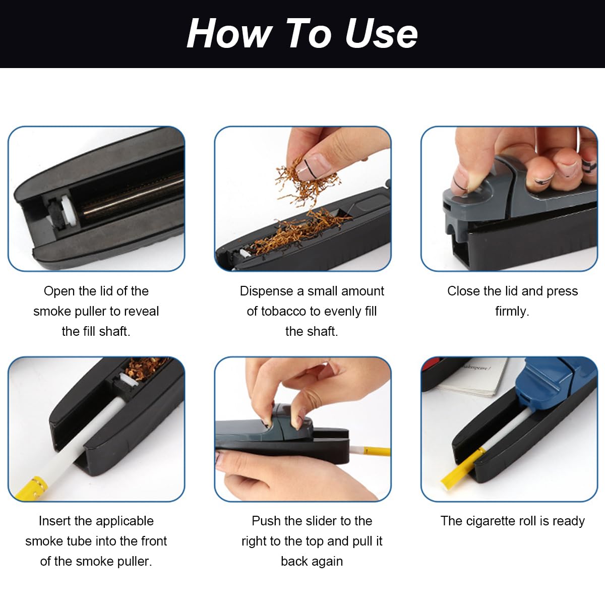 how to use a tobacco roller Joint Roller? The Beginner's Guide Cigarette Rolling Machine, 110 mm