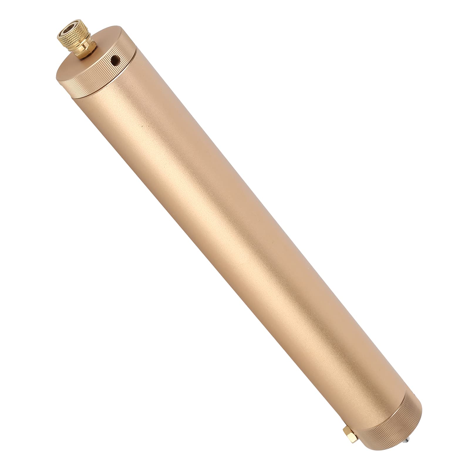 Séparateur d'eau d'huile Filtre de compresseur d'air à haute pression 30MPA PCP 4500PSI pour plongée en aluminium ALLIAGE 8 mm Connecteur rapide avec soupape de sécurité (Or)