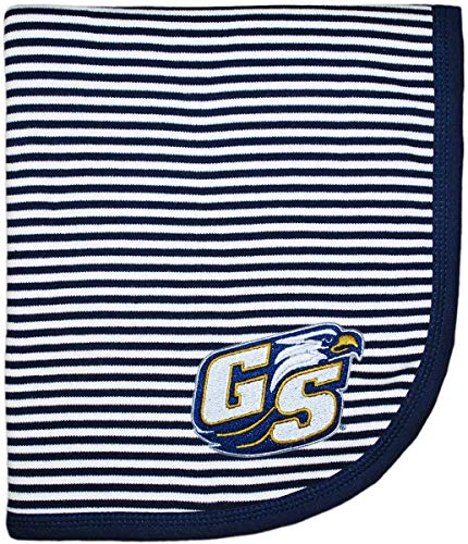 Image of Creative Knitwear Georgia Southern Striped Baby and Toddler Blanket