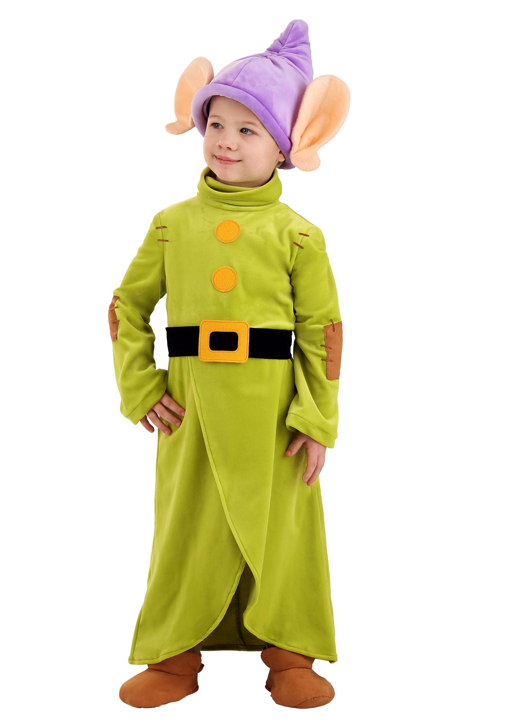 Fun CostumesDisney Snow White Dopey Costume for Toddlers, Seven Dwarfs Cosplay & Dress-Up, Dwarf Halloween Outfit