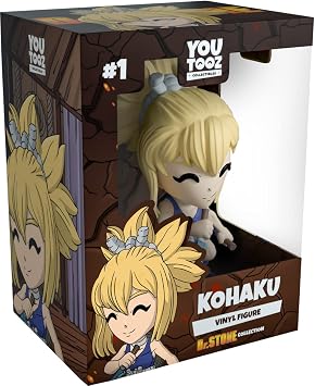 Youtooz Dr. Stone Kohaku Figure, 4.1" Inch Anime Action Figure, Highly Detailed Kohaku Collectible by Youtooz Dr. Stone Collection