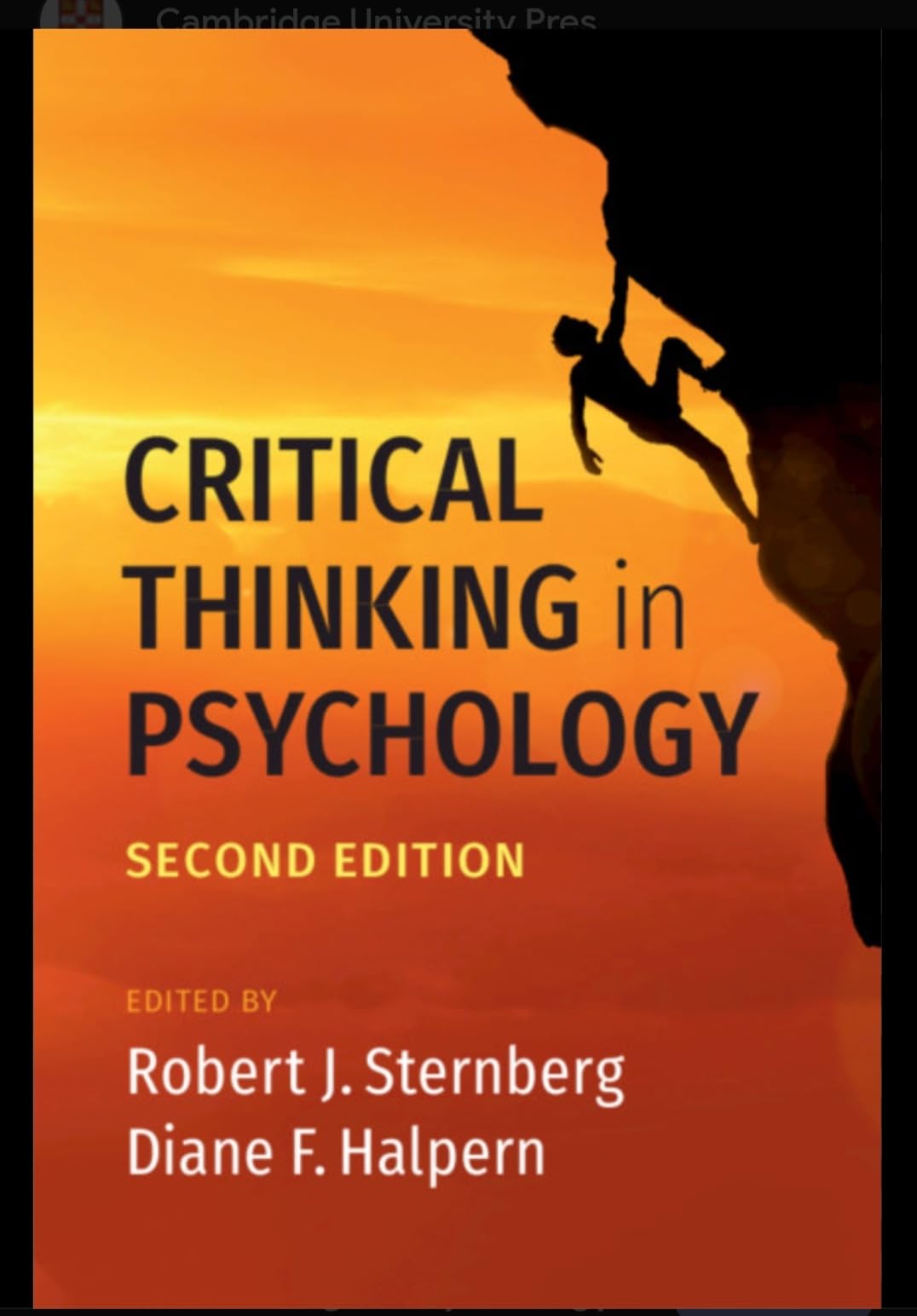 Buy Critical Thinking in Psychology — BookShops.in