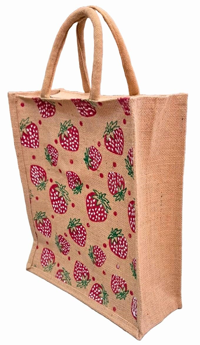 See full amazon price history chart for Eco Friendly Jute Bag with Unique Strawberry Printing ideal for carrying Lunch Box, Fruits, Vegetable with Hard Grip Handle, Reusable Heavy Quality Bag with Zipper Lock for Men Women (Pack of 2) Eco Friendly Jute Bag with Unique Strawberry Printing ideal for carrying Lunch Box, Fruits, Vegetable with Hard Grip Handle, Reusable Heavy Quality Bag with Zipper Lock for Men Women (Pack of 2) (B0D4B1GH8N) Amazon Price History, Amazon Price Tracker