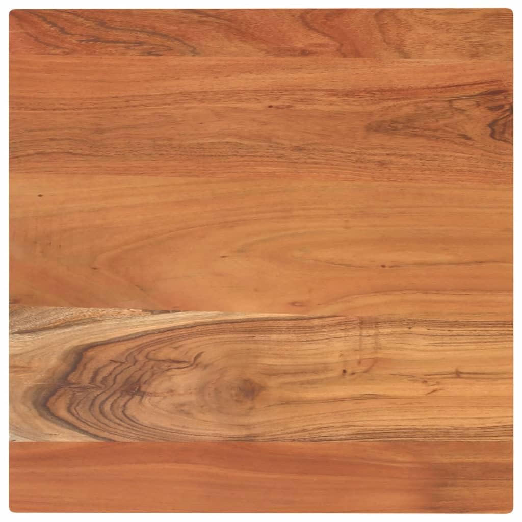 Dessus de table à manger bois massif acacia 40 cm finition luxe